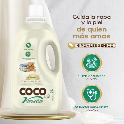 JABÓN COCO VARELA DETERGENTE LÍQUIDO 5L