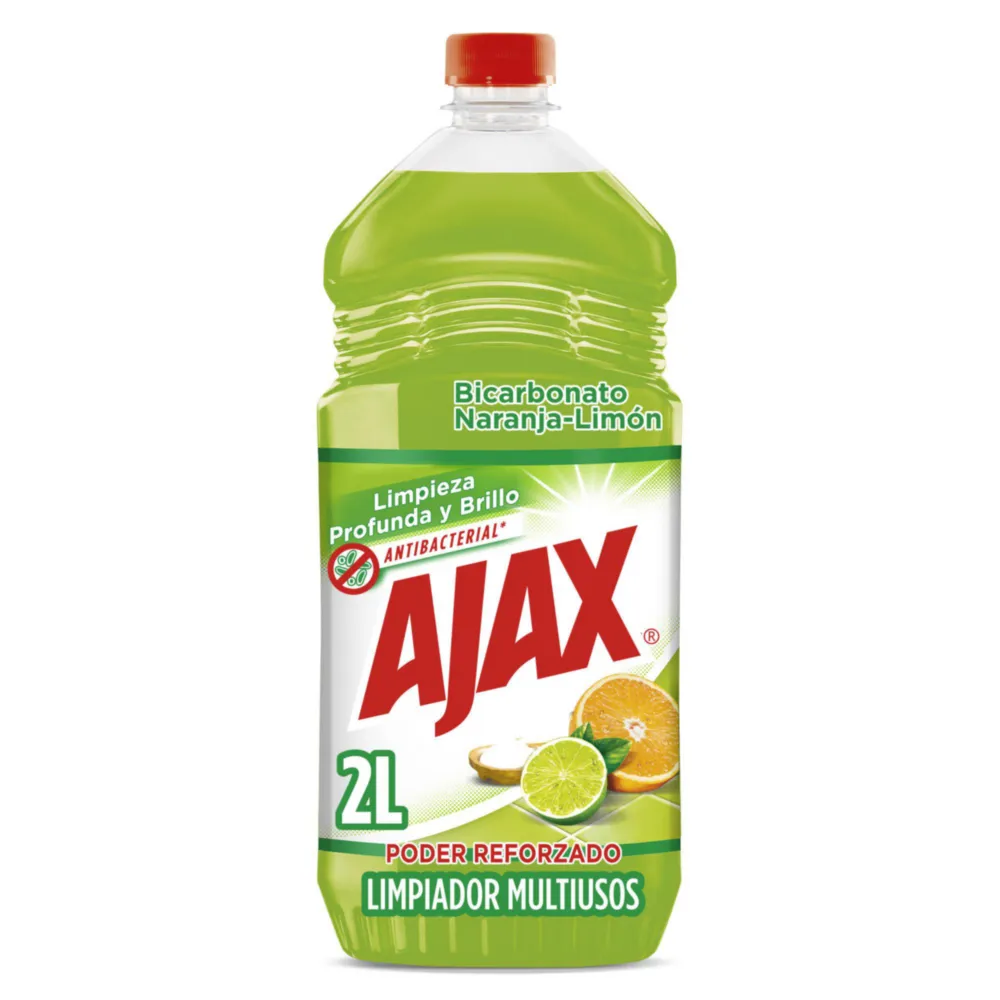 LIMPIADOR AJAX NARANJA LIMON 2L